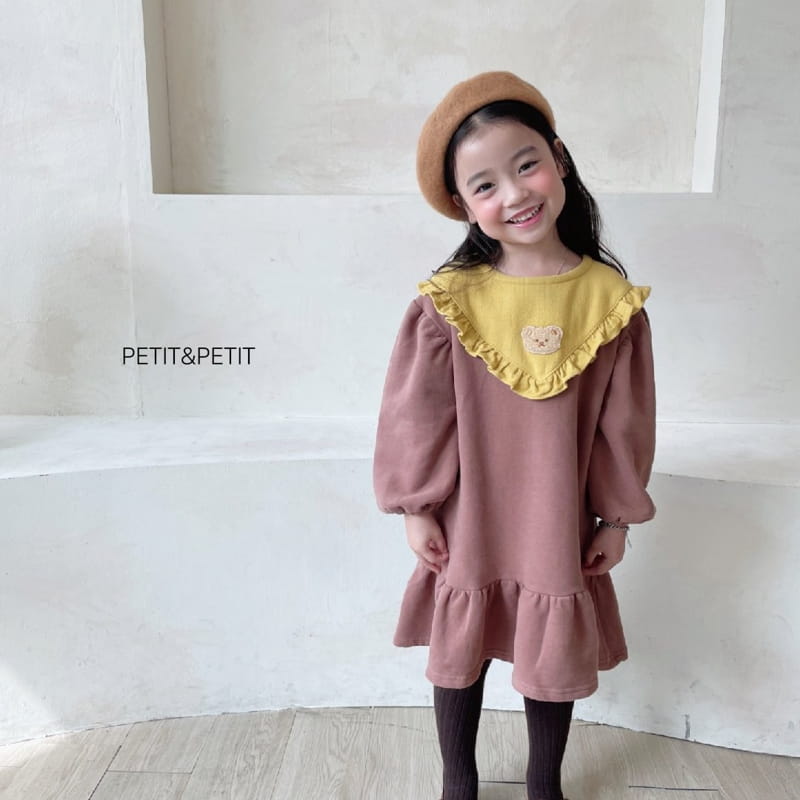 PETIT & PETIT - Korean Children Fashion - #Kfashion4kids - Bear Frill One-piece - 11