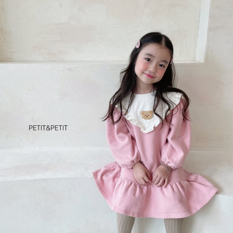 PETIT & PETIT - Korean Children Fashion - #Kfashion4kids - Bear Frill One-piece - 5