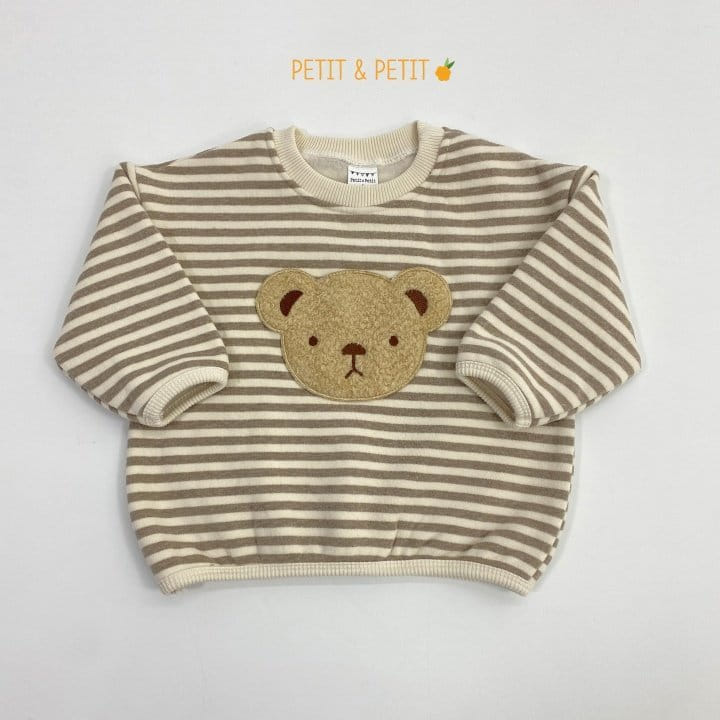 PETIT & PETIT - Korean Children Fashion - #Kfashion4kids - Bear Rappa Tee - 2