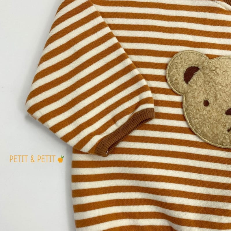 PETIT & PETIT - Korean Children Fashion - #Kfashion4kids - Bear Rappa Tee - 6