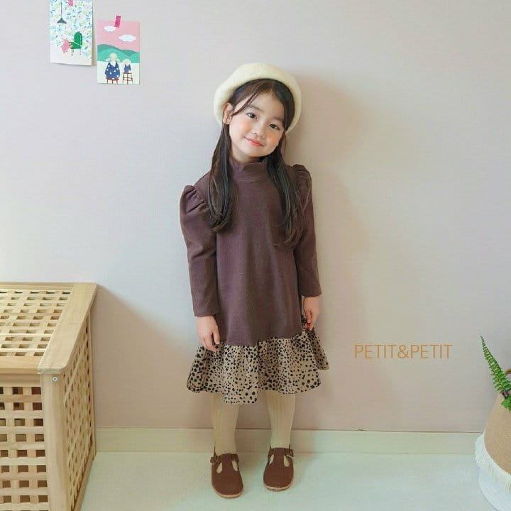PETIT & PETIT - Korean Children Fashion - #Kfashion4kids - Leopard One-piece