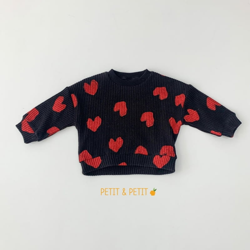PETIT & PETIT - Korean Children Fashion - #Kfashion4kids - Hear Waffle Tee - 2