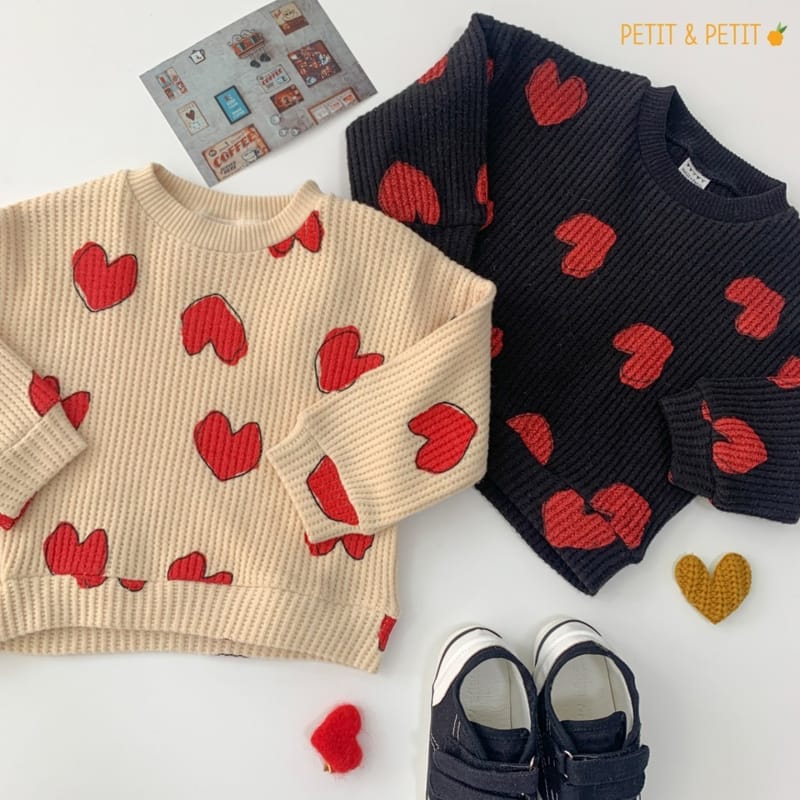 PETIT & PETIT - Korean Children Fashion - #Kfashion4kids - Hear Waffle Tee - 5