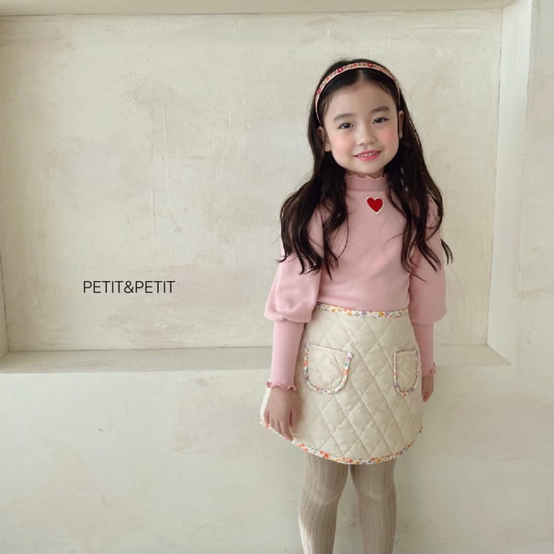 PETIT & PETIT - Korean Children Fashion - #Kfashion4kids - Hear Shirring Tee - 10