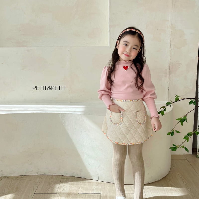 PETIT & PETIT - Korean Children Fashion - #Kfashion4kids - Hear Shirring Tee - 11