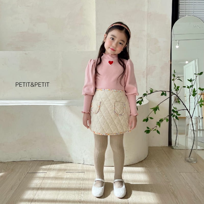 PETIT & PETIT - Korean Children Fashion - #Kfashion4kids - Hear Shirring Tee - 2