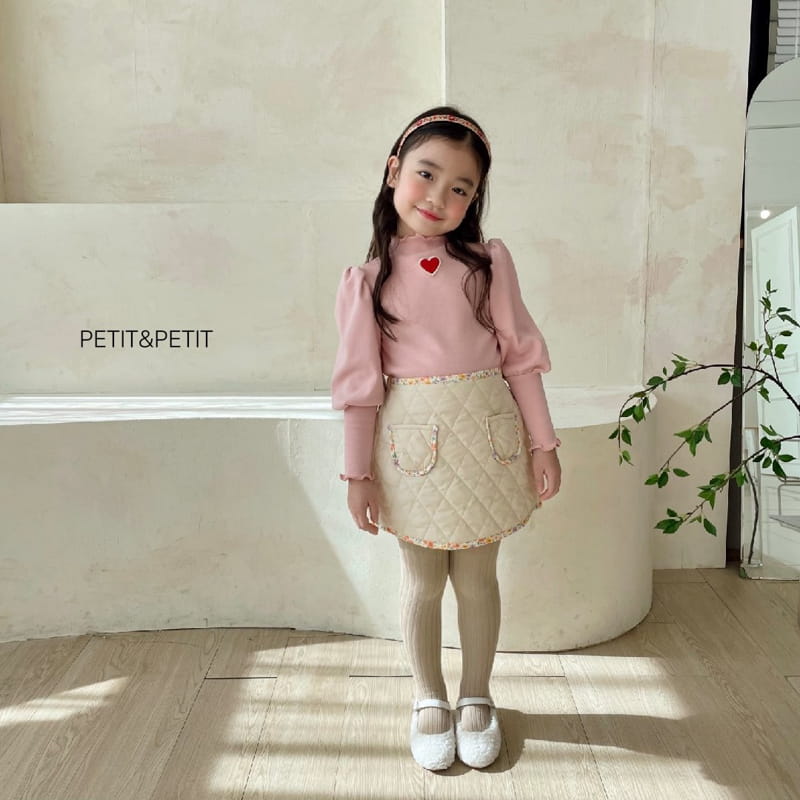 PETIT & PETIT - Korean Children Fashion - #Kfashion4kids - Hear Shirring Tee - 3
