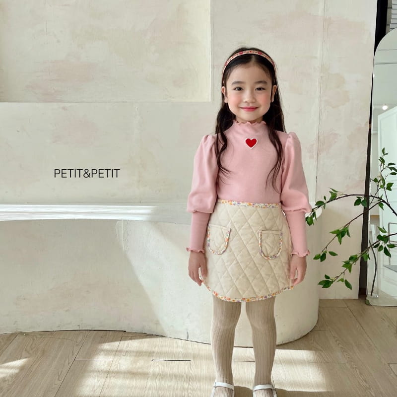 PETIT & PETIT - Korean Children Fashion - #Kfashion4kids - Hear Shirring Tee - 4