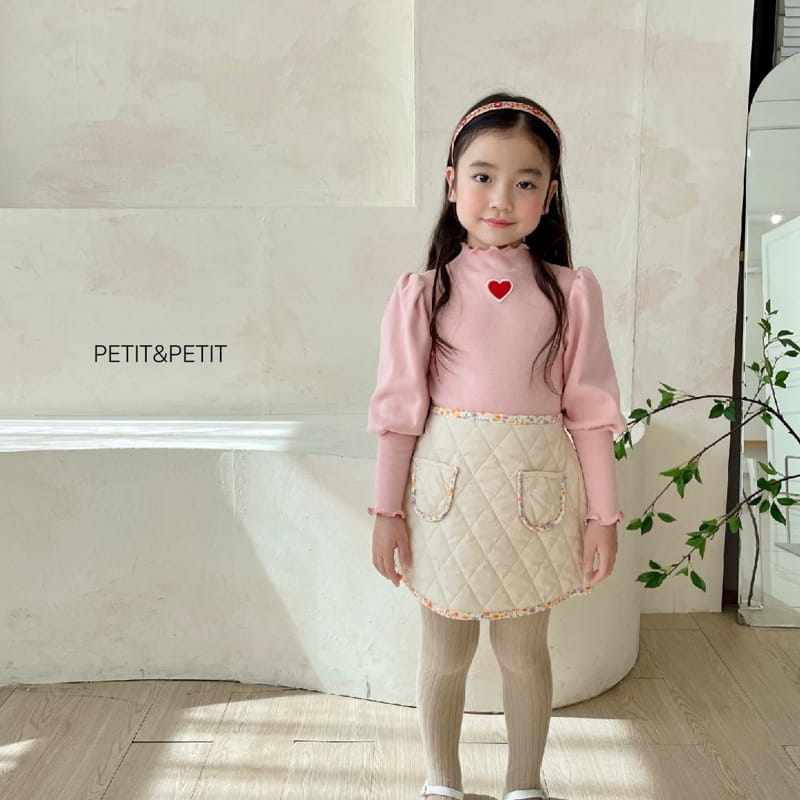 PETIT & PETIT - Korean Children Fashion - #Kfashion4kids - Hear Shirring Tee - 5
