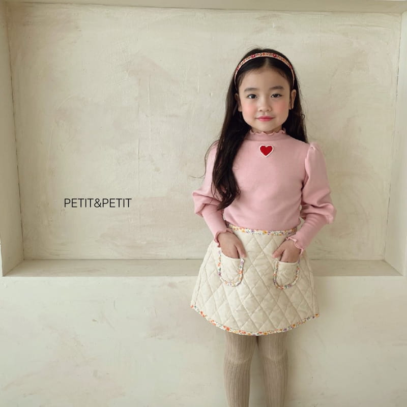 PETIT & PETIT - Korean Children Fashion - #Kfashion4kids - Hear Shirring Tee - 6