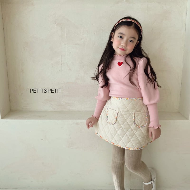 PETIT & PETIT - Korean Children Fashion - #Kfashion4kids - Hear Shirring Tee - 7