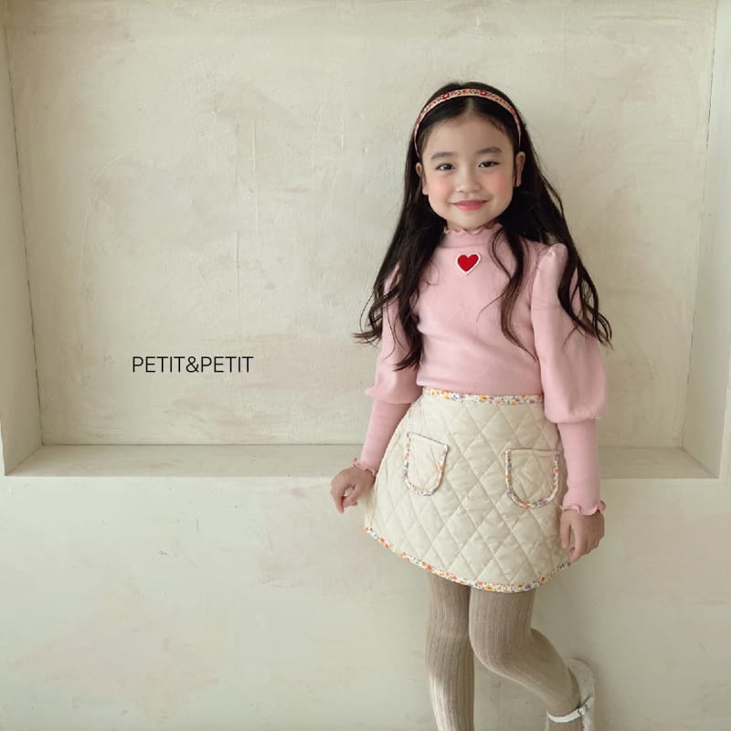 PETIT & PETIT - Korean Children Fashion - #Kfashion4kids - Hear Shirring Tee - 9