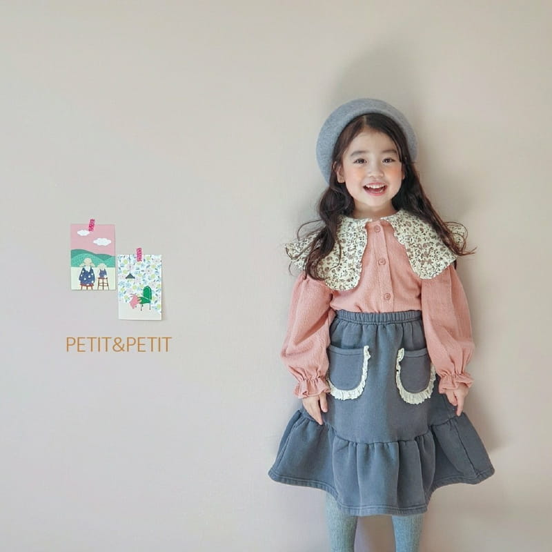 PETIT & PETIT - Korean Children Fashion - #Kfashion4kids - Flower Collar Blouse - 2