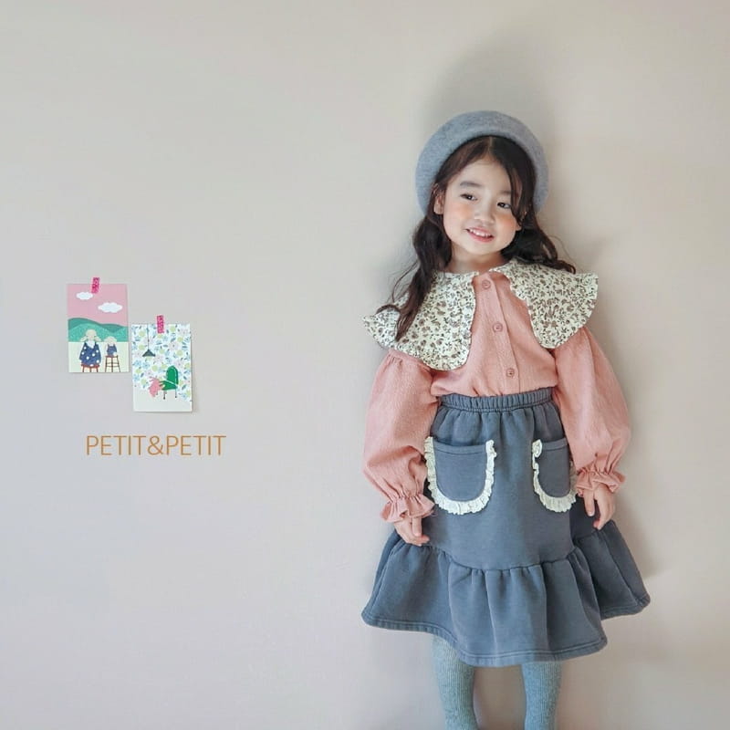 PETIT & PETIT - Korean Children Fashion - #Kfashion4kids - Flower Collar Blouse - 3