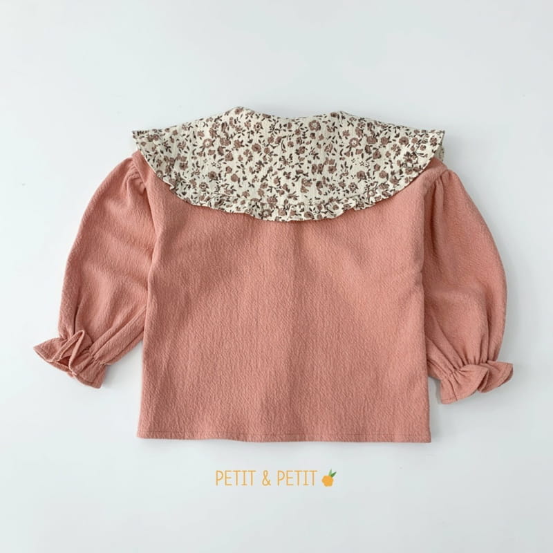 PETIT & PETIT - Korean Children Fashion - #Kfashion4kids - Flower Collar Blouse - 8