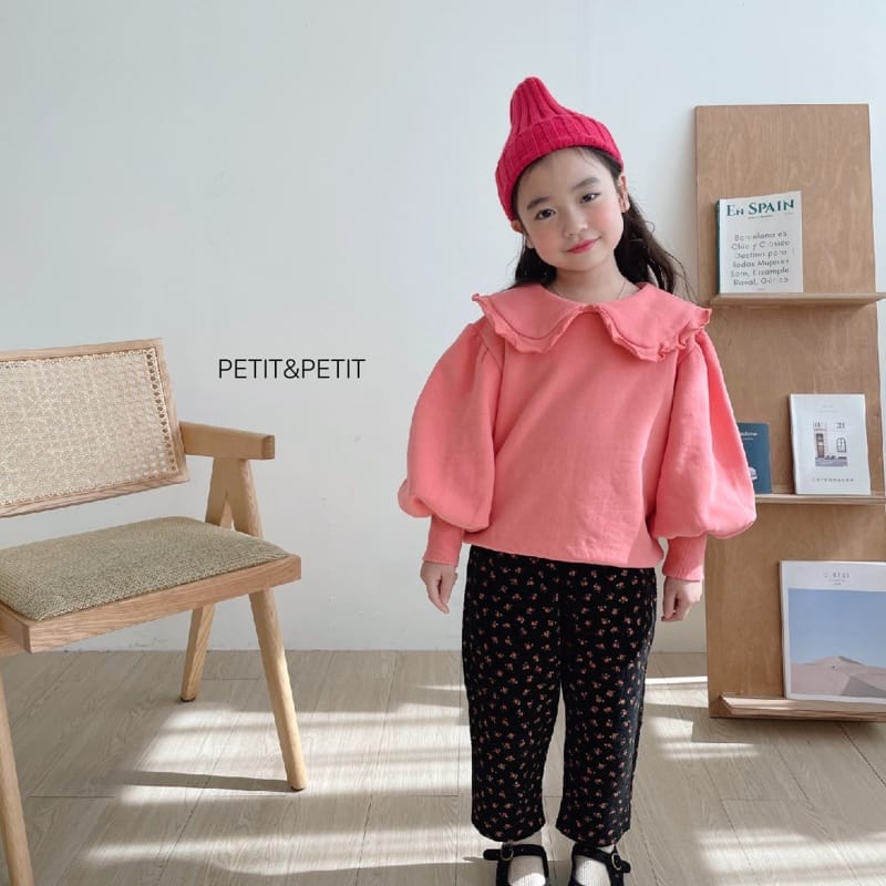 PETIT & PETIT - Korean Children Fashion - #Kfashion4kids - Flower Rib Pants  - 2
