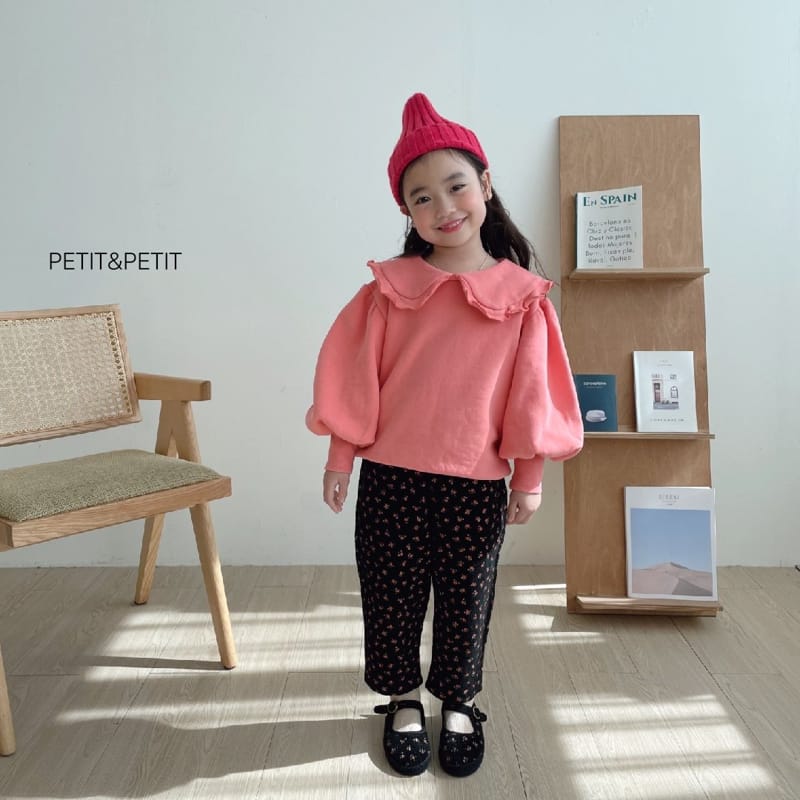 PETIT & PETIT - Korean Children Fashion - #Kfashion4kids - Flower Rib Pants  - 3