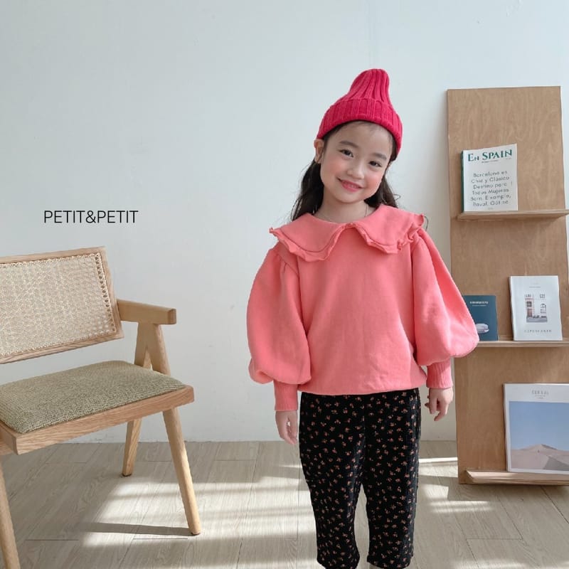 PETIT & PETIT - Korean Children Fashion - #Kfashion4kids - Flower Rib Pants  - 4