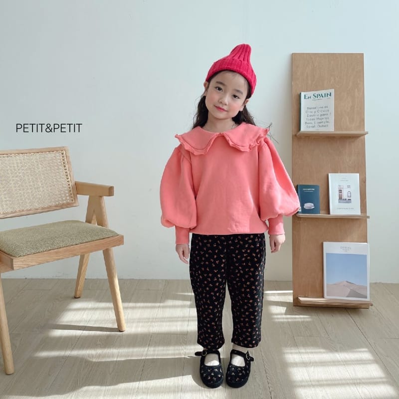 PETIT & PETIT - Korean Children Fashion - #Kfashion4kids - Flower Rib Pants  - 8