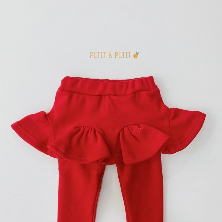 PETIT & PETIT - Korean Children Fashion - #Kfashion4kids - Pom Pom Skirt Leggings - 5