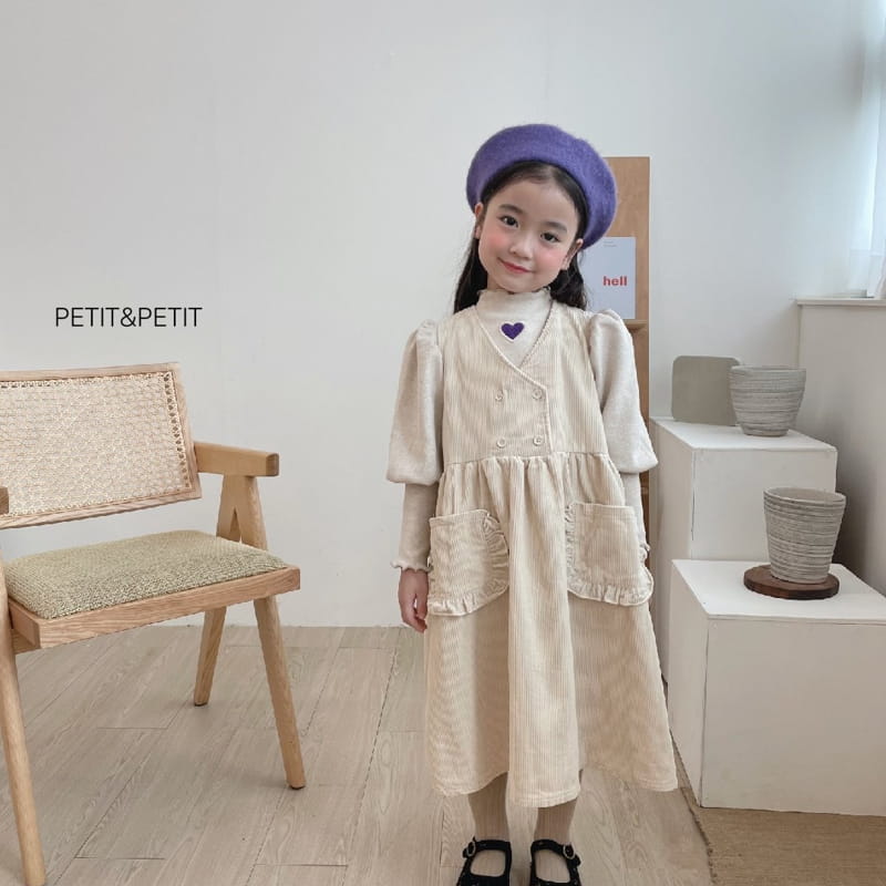 PETIT & PETIT - Korean Children Fashion - #Kfashion4kids - Pocket Frill One-piece - 10