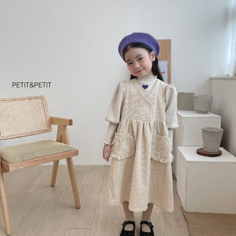 PETIT & PETIT - Korean Children Fashion - #Kfashion4kids - Pocket Frill One-piece - 11