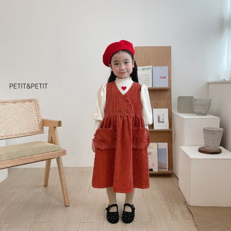 PETIT & PETIT - Korean Children Fashion - #Kfashion4kids - Pocket Frill One-piece - 4