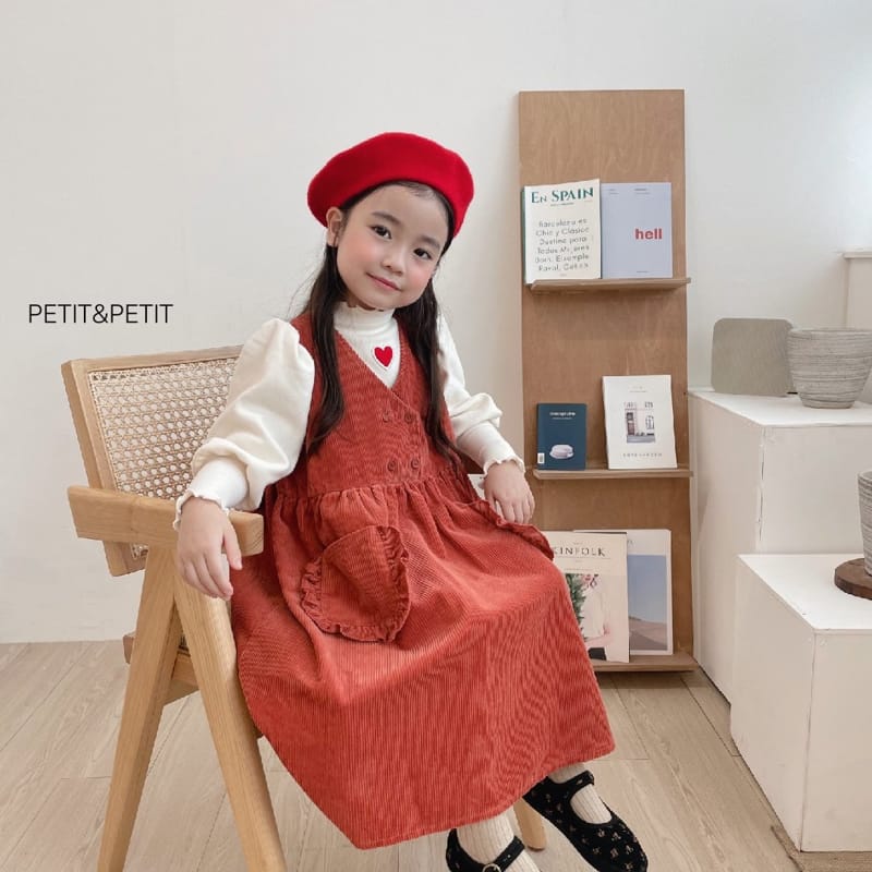 PETIT & PETIT - Korean Children Fashion - #Kfashion4kids - Pocket Frill One-piece - 7
