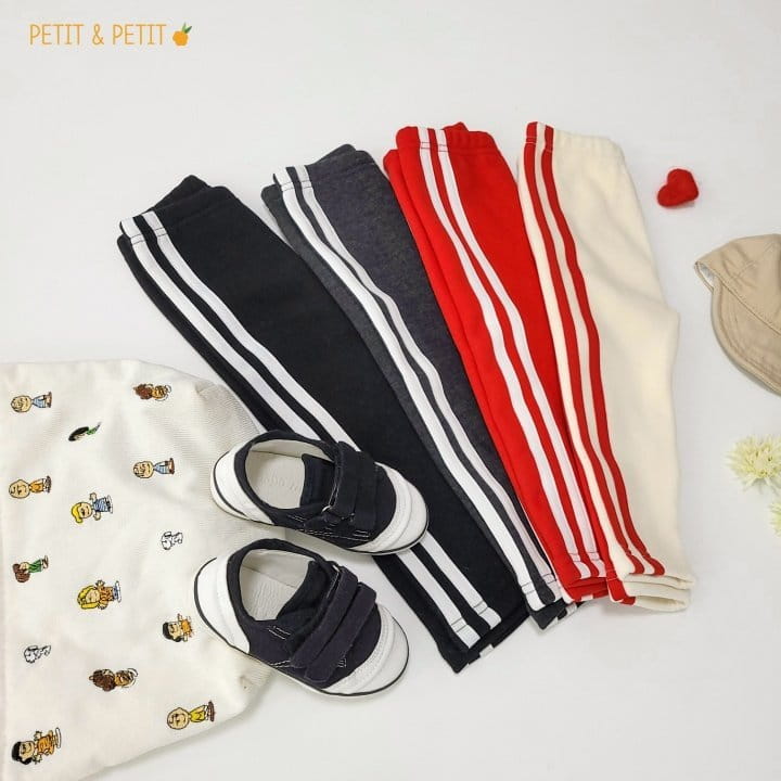 PETIT & PETIT - Korean Children Fashion - #Kfashion4kids - Tape Leggings - 4