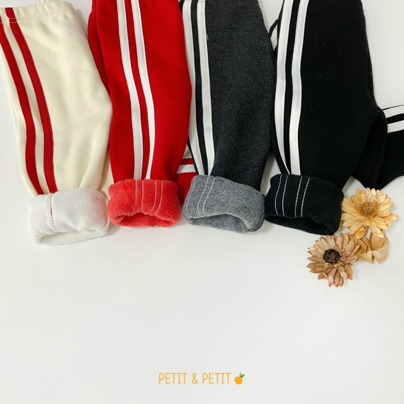 PETIT & PETIT - Korean Children Fashion - #Kfashion4kids - Tape Leggings - 5