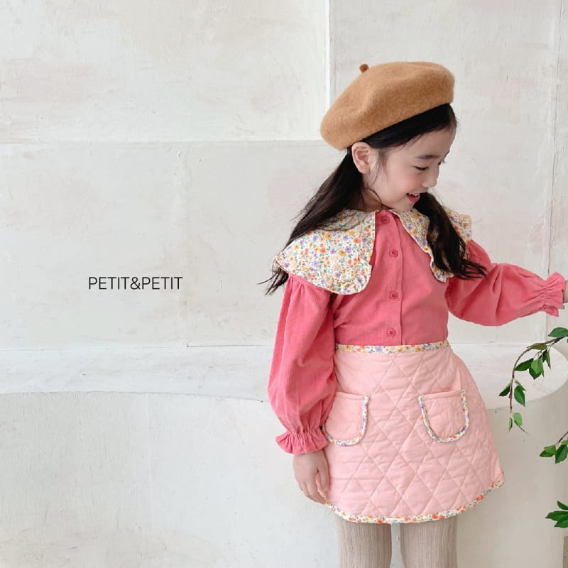 PETIT & PETIT - Korean Children Fashion - #Kfashion4kids - Quilting Skirt