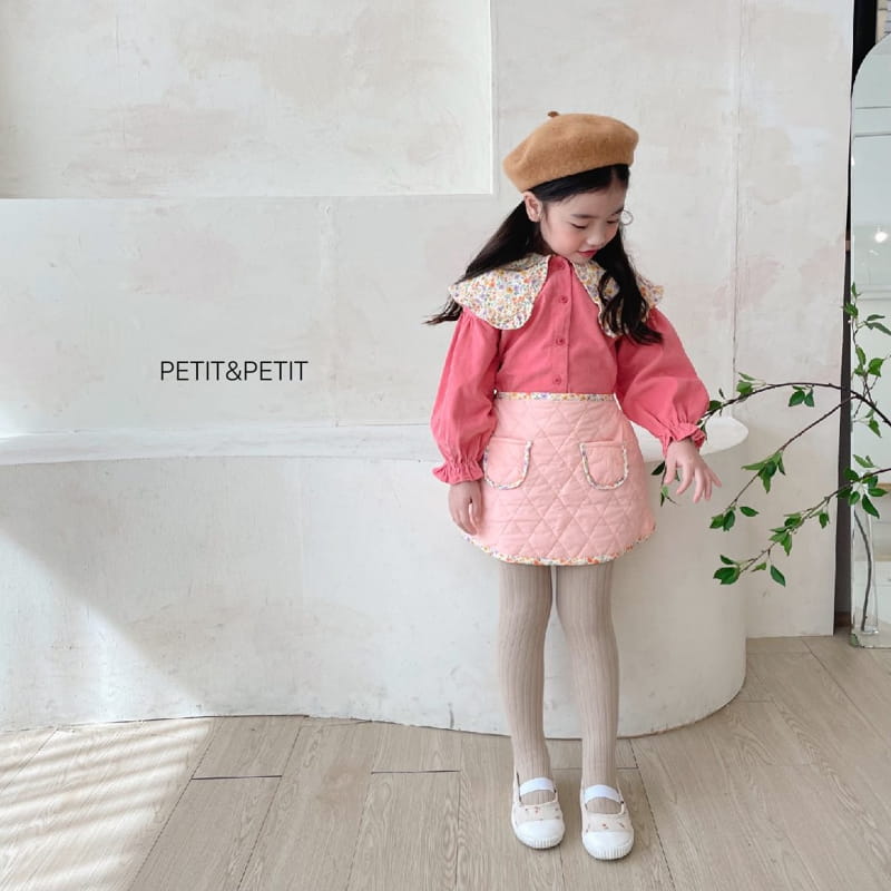 PETIT & PETIT - Korean Children Fashion - #Kfashion4kids - Quilting Skirt - 3