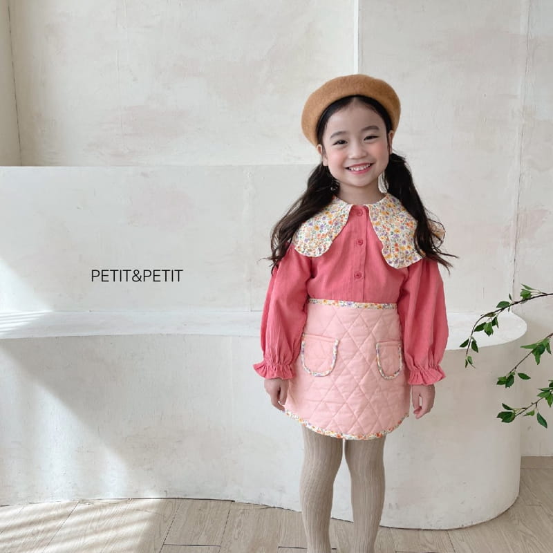 PETIT & PETIT - Korean Children Fashion - #Kfashion4kids - Quilting Skirt - 6