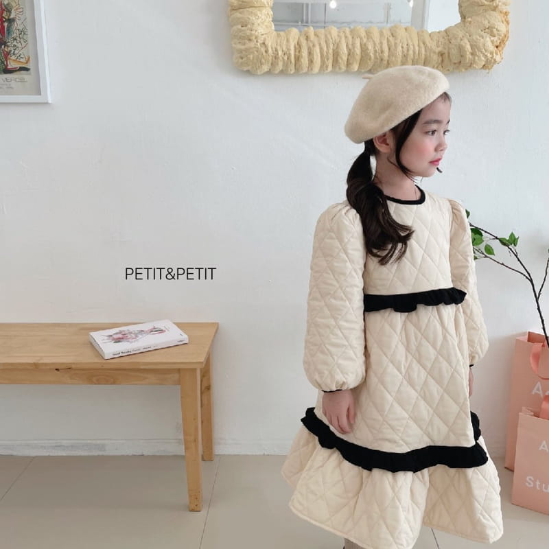PETIT & PETIT - Korean Children Fashion - #Kfashion4kids - Coco Quilting One-piece