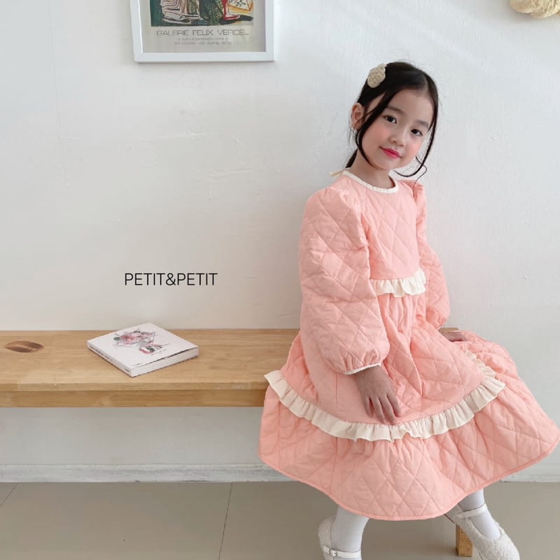 PETIT & PETIT - Korean Children Fashion - #Kfashion4kids - Coco Quilting One-piece - 3