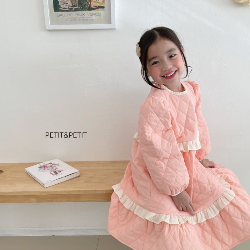 PETIT & PETIT - Korean Children Fashion - #Kfashion4kids - Coco Quilting One-piece - 4