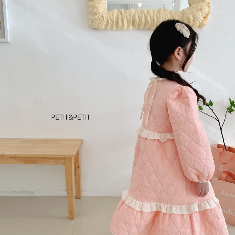 PETIT & PETIT - Korean Children Fashion - #Kfashion4kids - Coco Quilting One-piece - 5