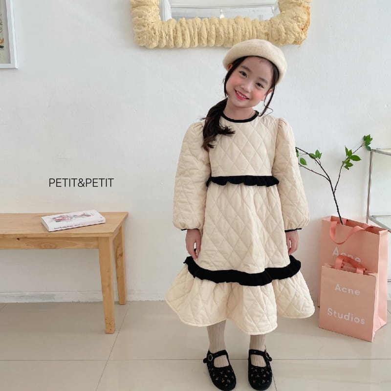 PETIT & PETIT - Korean Children Fashion - #Kfashion4kids - Coco Quilting One-piece - 7