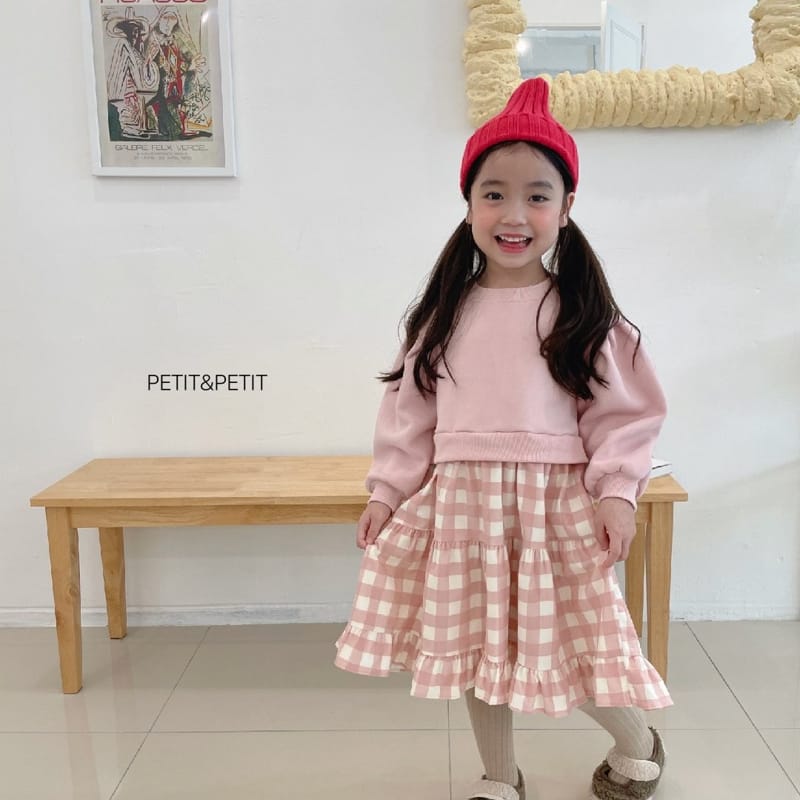 PETIT & PETIT - Korean Children Fashion - #Kfashion4kids - Check One-piece - 10