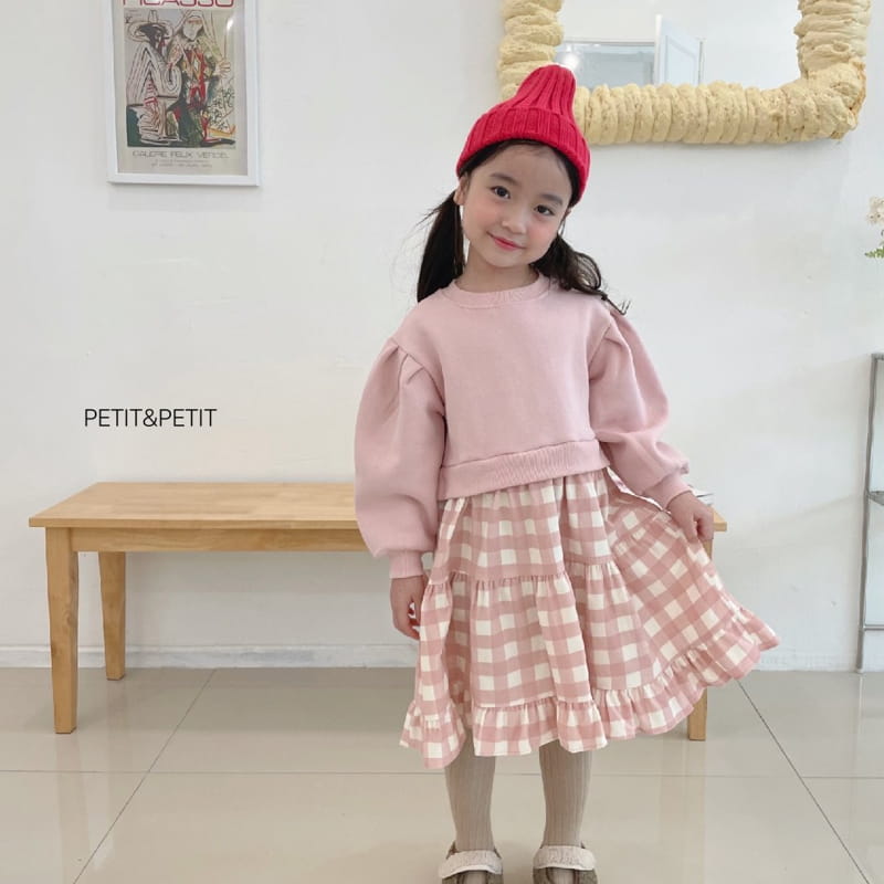 PETIT & PETIT - Korean Children Fashion - #Kfashion4kids - Check One-piece - 12
