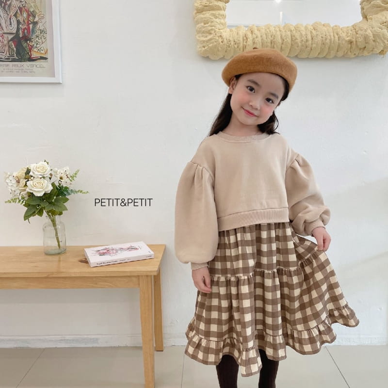 PETIT & PETIT - Korean Children Fashion - #Kfashion4kids - Check One-piece - 2