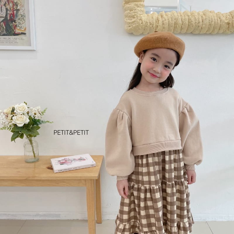 PETIT & PETIT - Korean Children Fashion - #Kfashion4kids - Check One-piece - 4