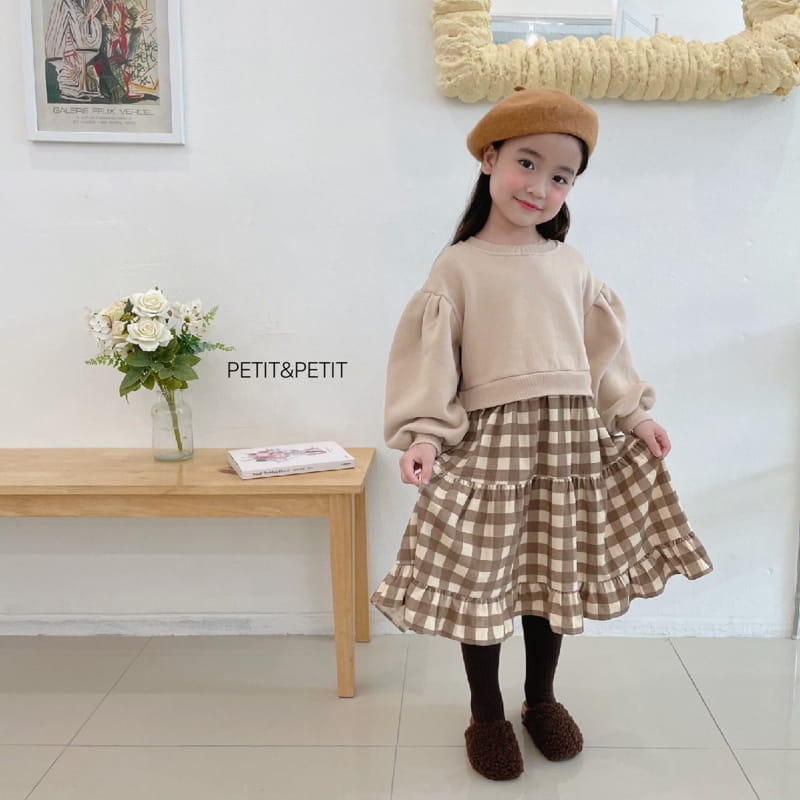 PETIT & PETIT - Korean Children Fashion - #Kfashion4kids - Check One-piece - 5