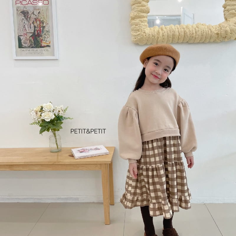 PETIT & PETIT - Korean Children Fashion - #Kfashion4kids - Check One-piece - 6