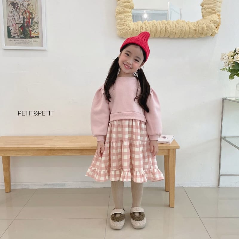 PETIT & PETIT - Korean Children Fashion - #Kfashion4kids - Check One-piece - 7