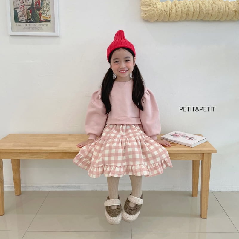 PETIT & PETIT - Korean Children Fashion - #Kfashion4kids - Check One-piece - 9