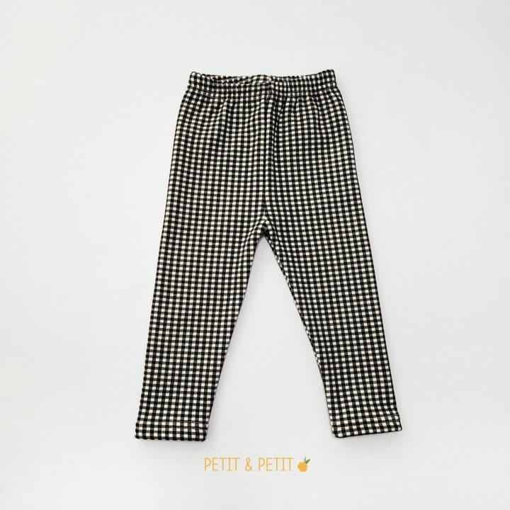 PETIT & PETIT - Korean Children Fashion - #Kfashion4kids - Check Leggings