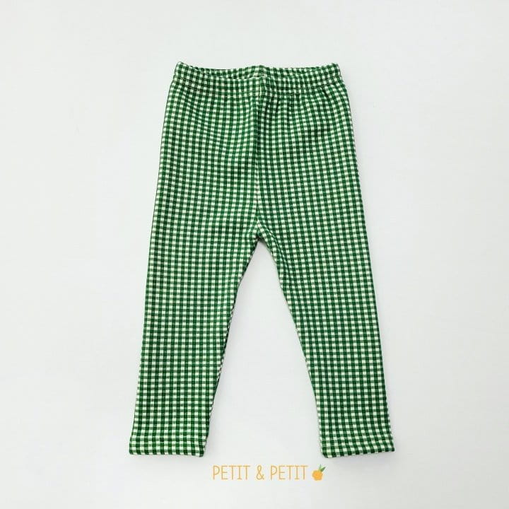 PETIT & PETIT - Korean Children Fashion - #Kfashion4kids - Check Leggings - 5