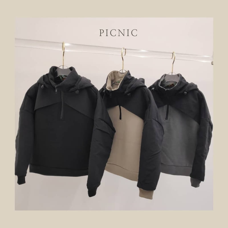 PICNIC - Korean Children Fashion - #Kfashion4kids - Anorak Training Top Bottom Set - 3