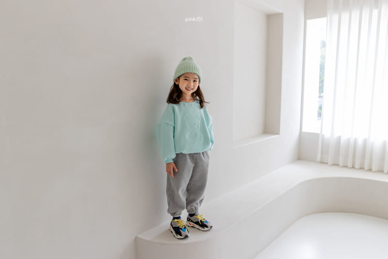 PINK151 - Korean Children Fashion - #Kfashion4kids - Button Jogger Pants
